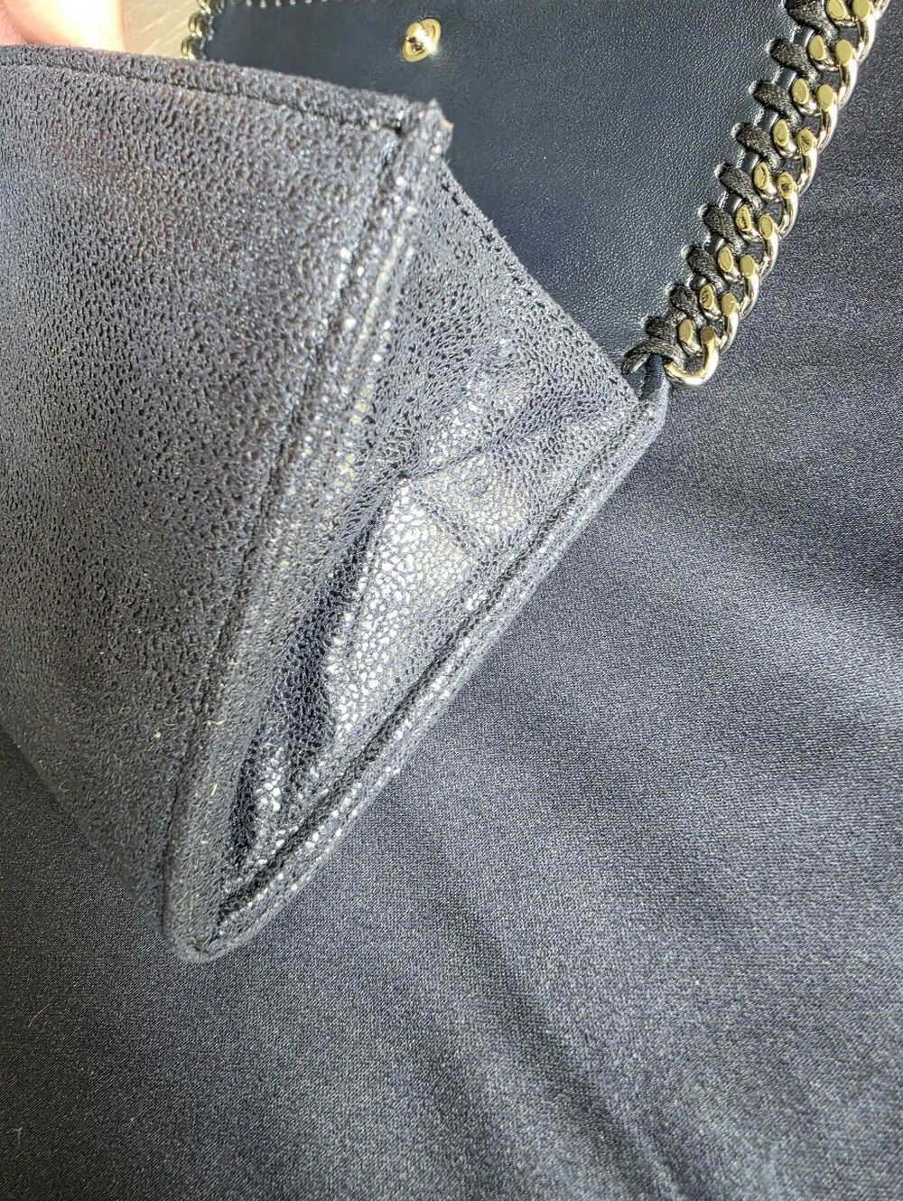 Authentic Stella Mccartney Navy Blue Wallet